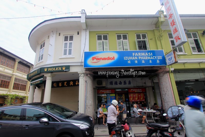 Izuhan Pharmacy, Campbell Street, Penang