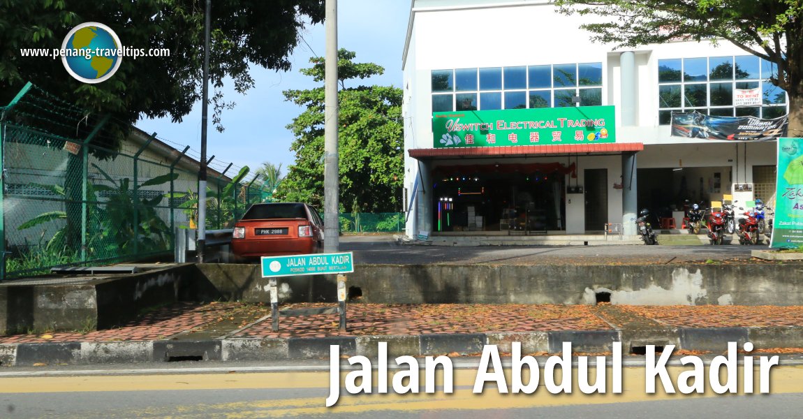 Jalan Abdul Kadir, Bukit Mertajam