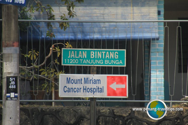 Jalan Bintang, Tanjung Bungah