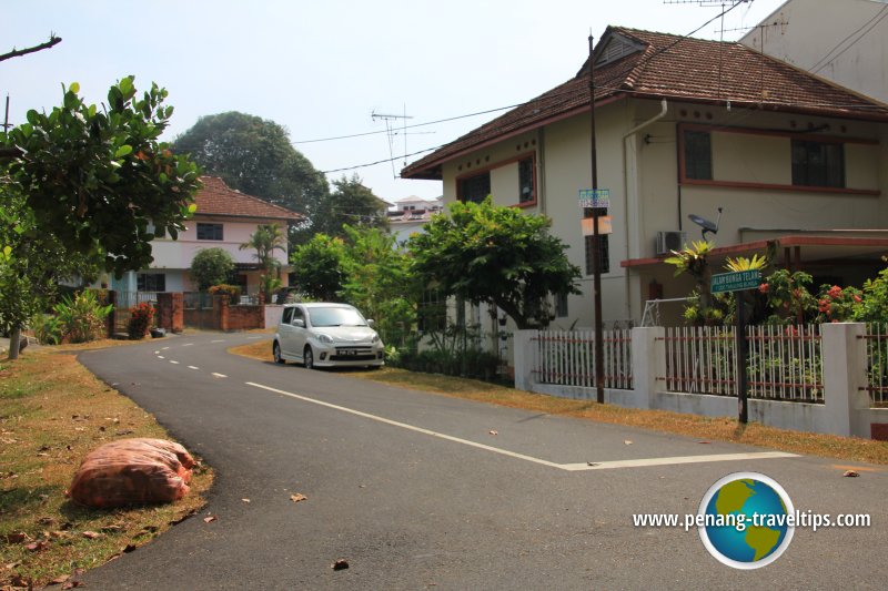 A branch of Jalan Bunga Telang