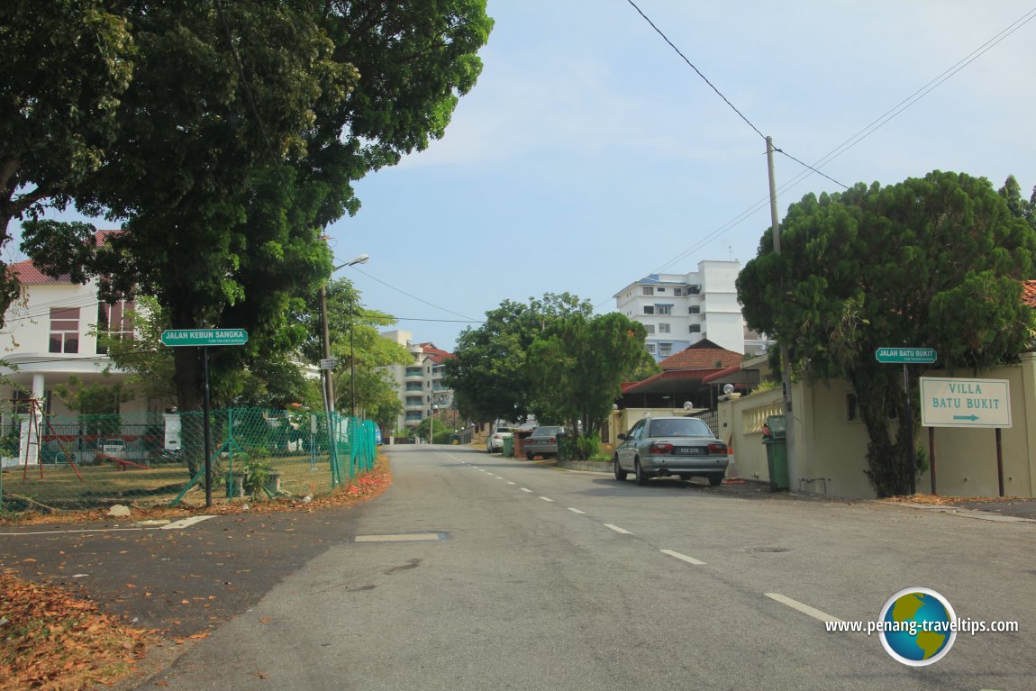 Jalan Kebun Sangka, Tanjung Bungah