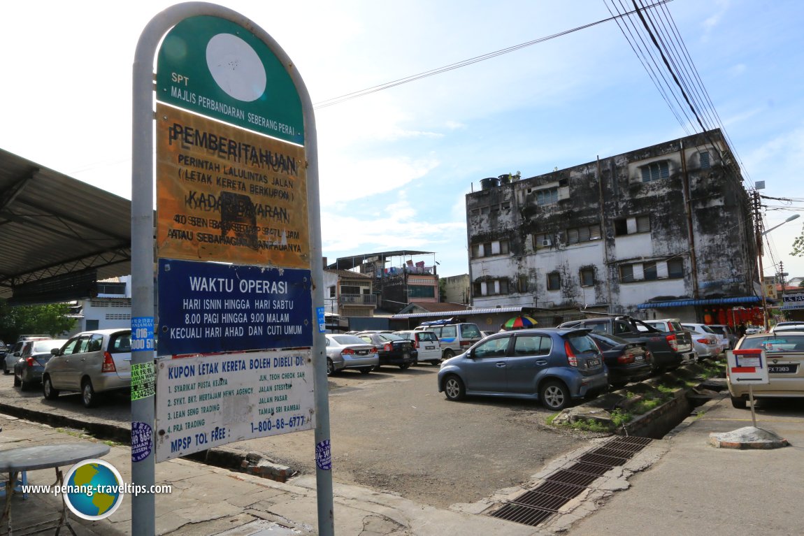 Car park off Jalan Teh Cheok Sah