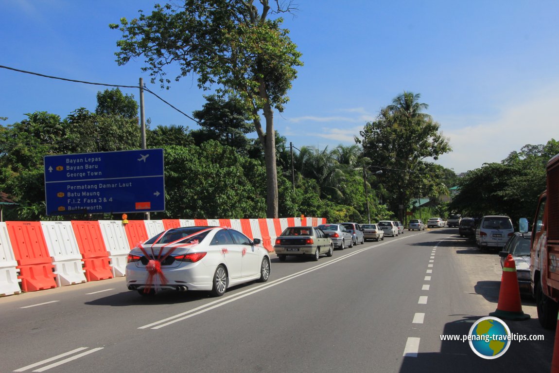 Queue on Jalan Teluk Kumbar