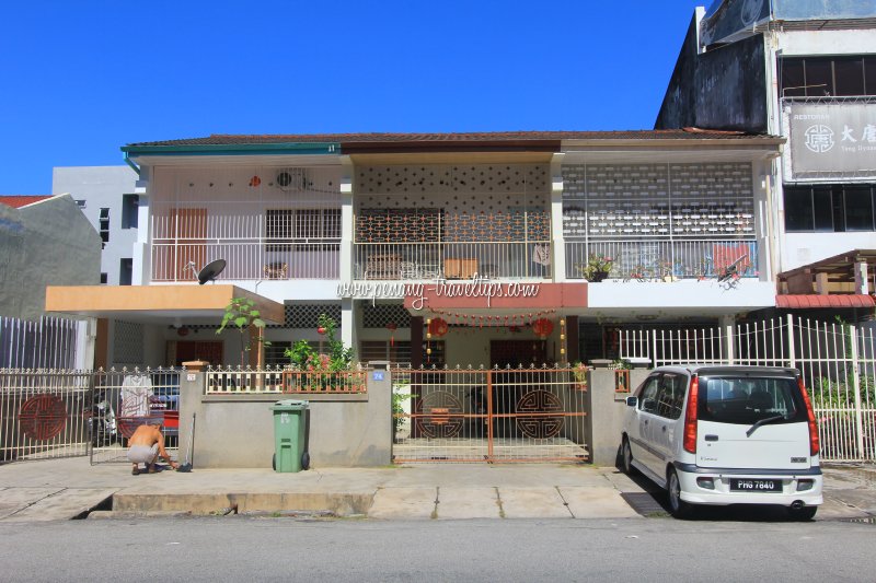 Houses on Jalan Zainal Abidin