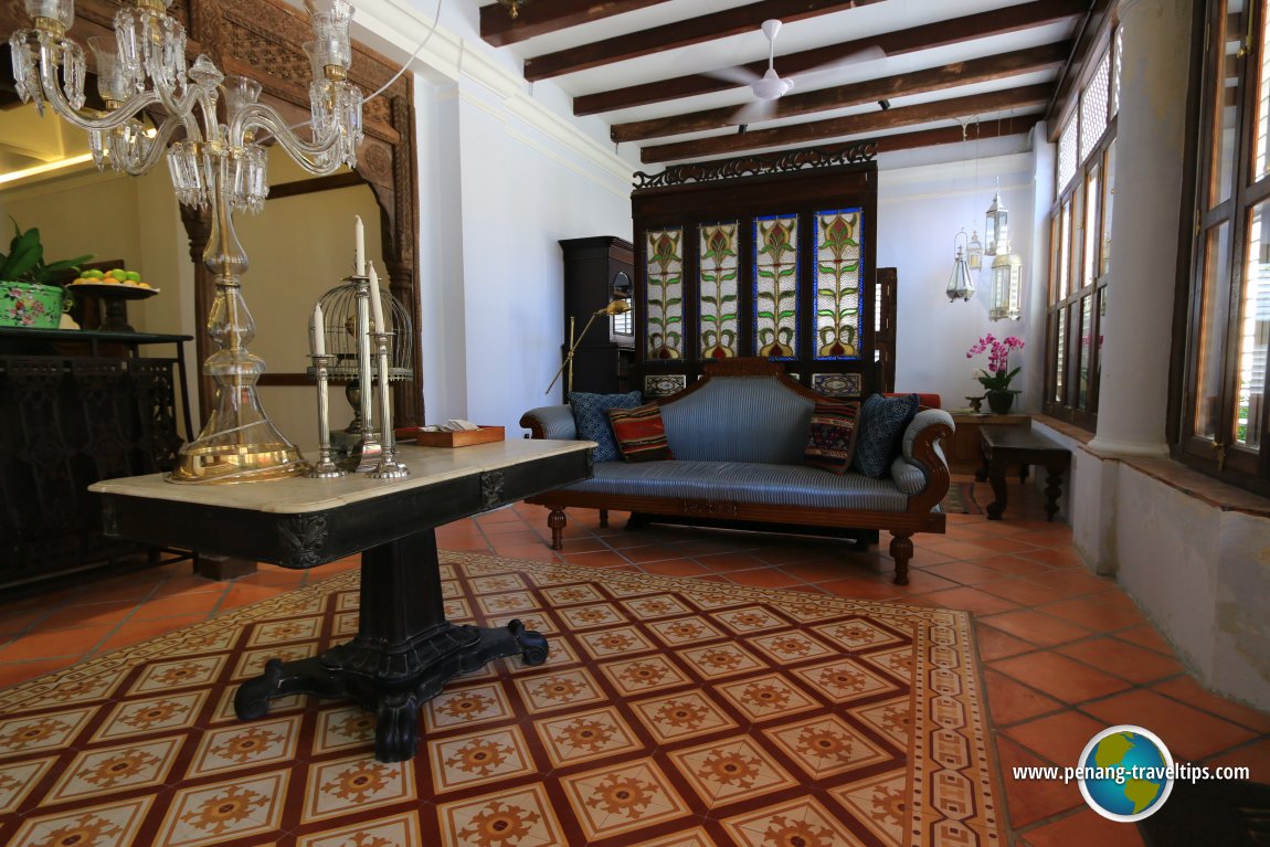 Interior furnishing of Jawi Peranakan Mansion