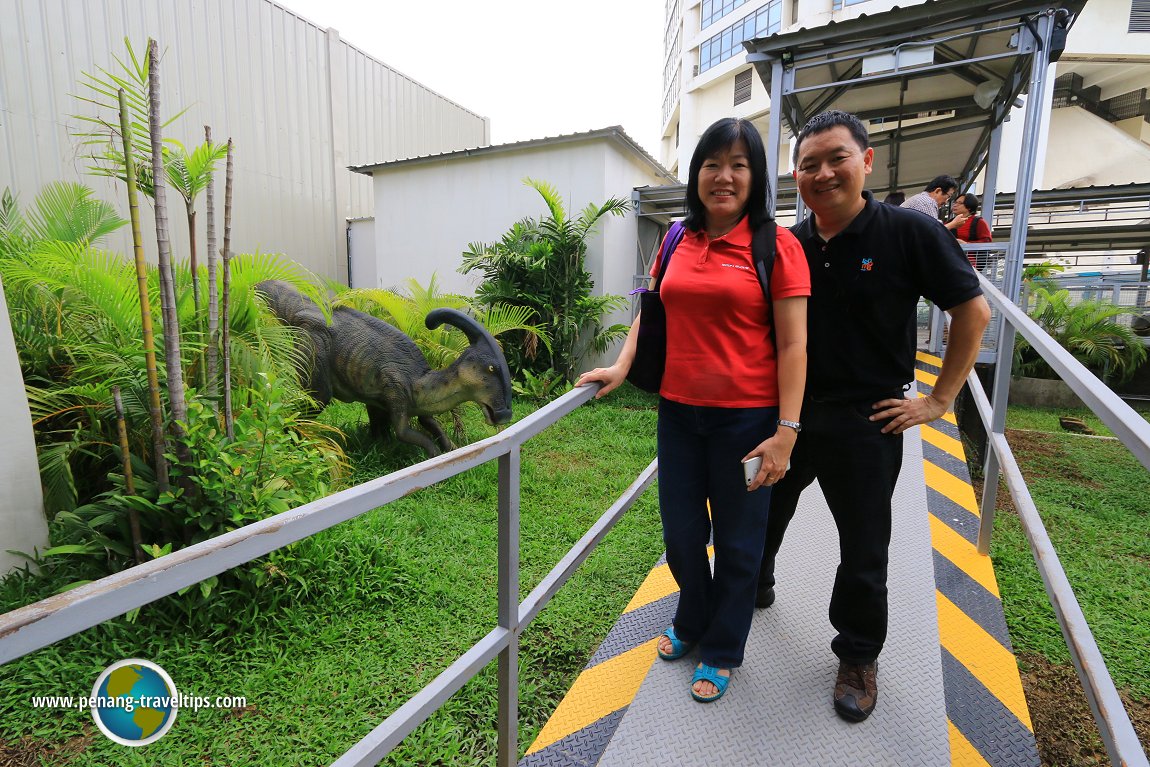 Timothy Tye & Goh Chooi Yoke at the Jurassic Research Center