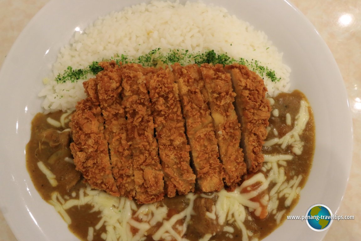 Chicken Katsu Curry Cheese Rice, Kai Curry Bar
