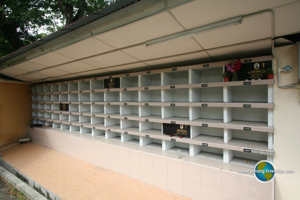 Columbarium, Kelawei Road Catholic Cemetery