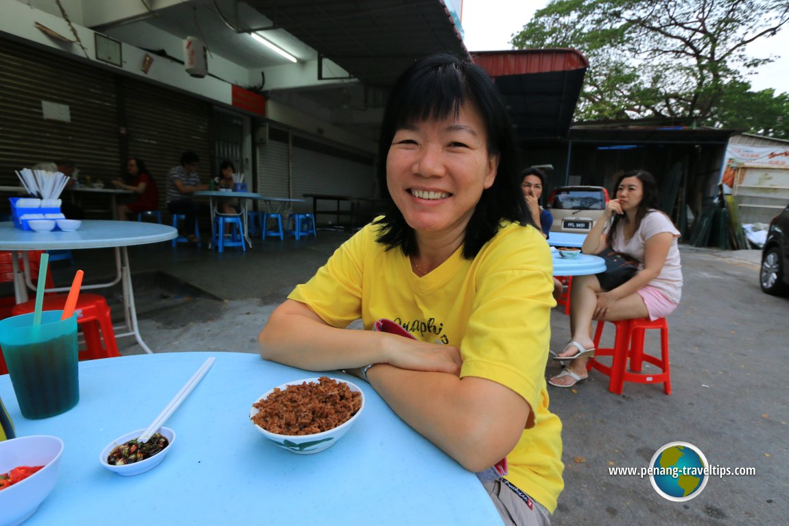 My wife Chooi Yoke at Khoon Klang Bak Kut Teh