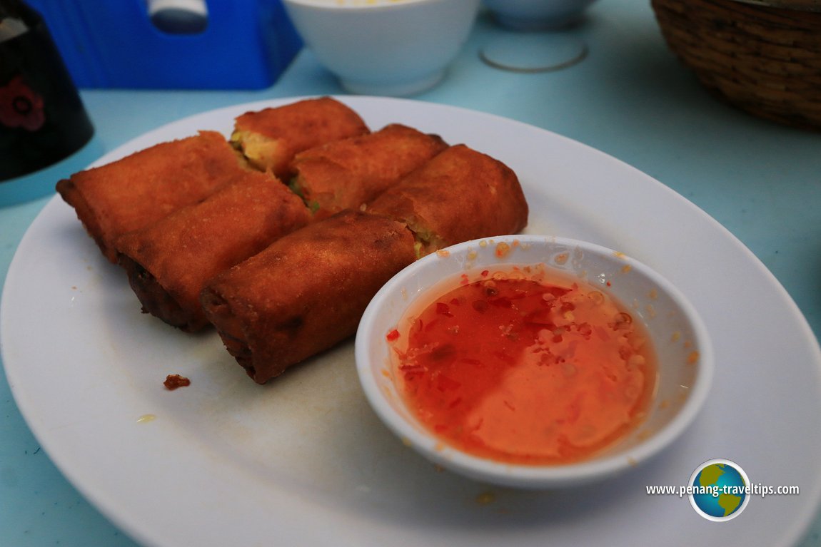 Springrolls at Khoon Klang Bak Kut Teh