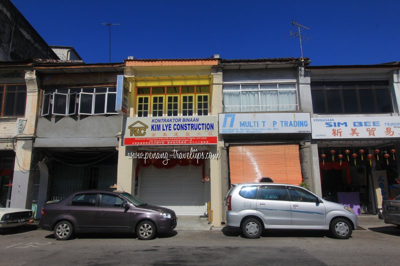 Kim Lye Construction, Jalan C.Y. Choy