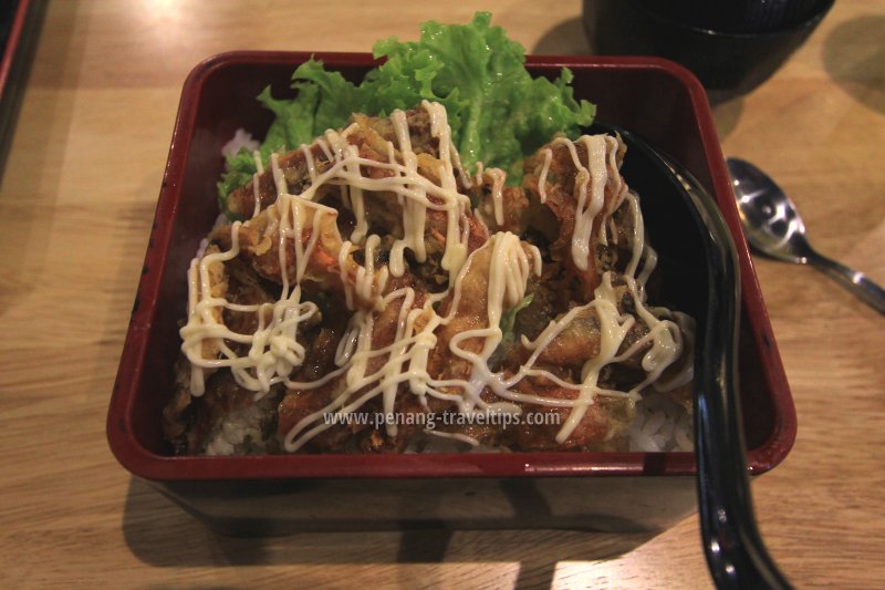 Soft shell crab, Kiyomi Japanese Restaurant