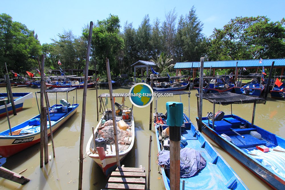 Kuala Sungai Burong fishing port