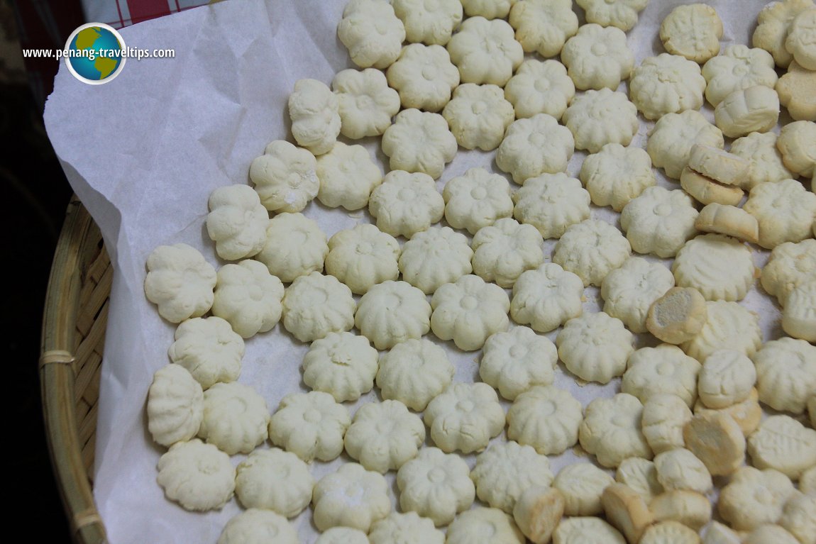 My wife's homemade kuih bangkit for 2017 Chinese New Year