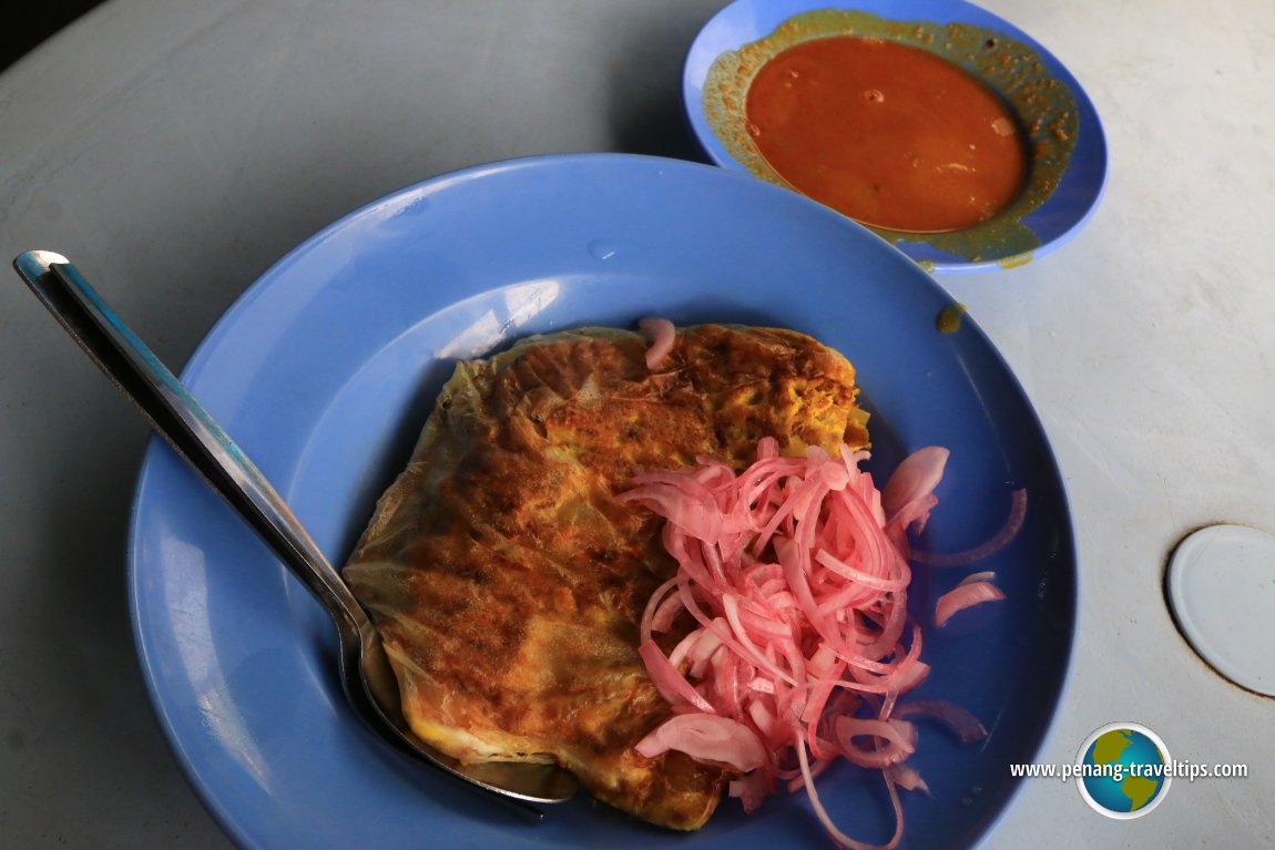 The murtabak at the Lebuhraya Jelutong roti canai stall