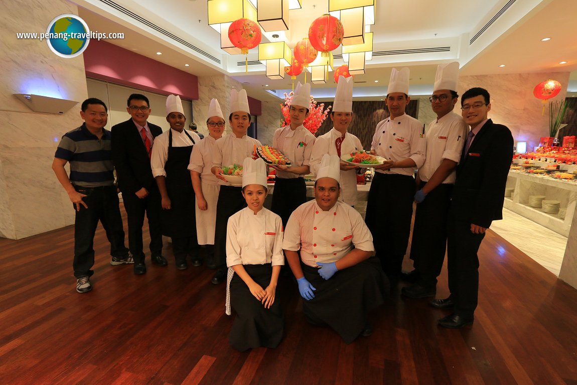 Group Shot with Lexis Suites Penang Restaurant Team