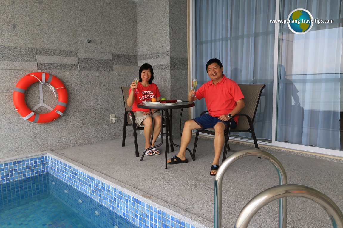 Our Lexis Suites hotel stay