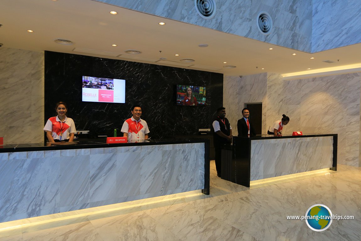 Lexis Suites Penang Reception