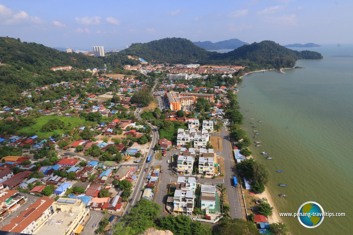 View of Teluk Kumbar from Lexis Suites Penang