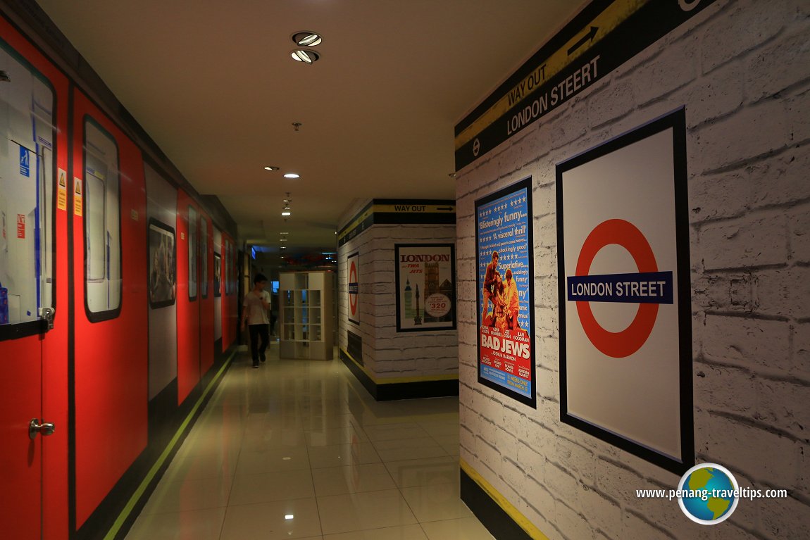 A London Underground station at Britain Street, M Mall O2O