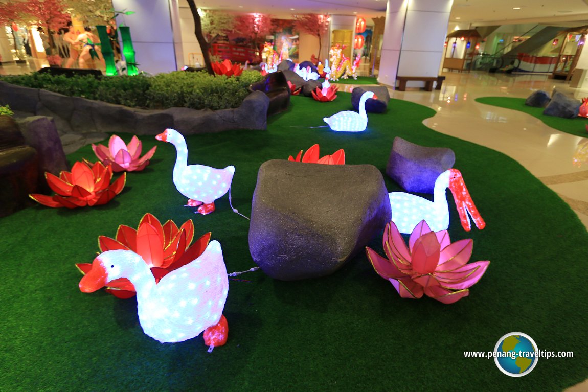 The mini menagerie of the Illuminated Garden at M Mall O2O