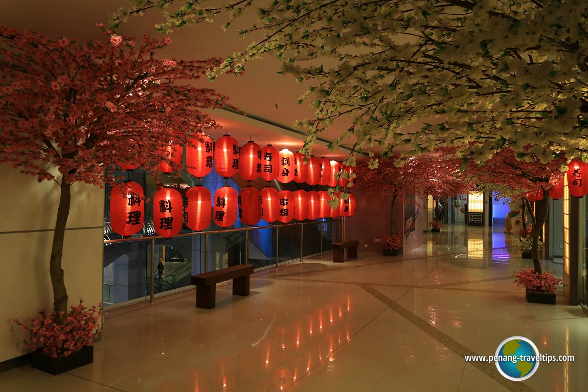 Red lanterns at Japan Street