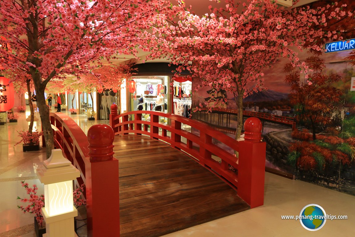 The Japanese Garden Bridge at M Mall O2O