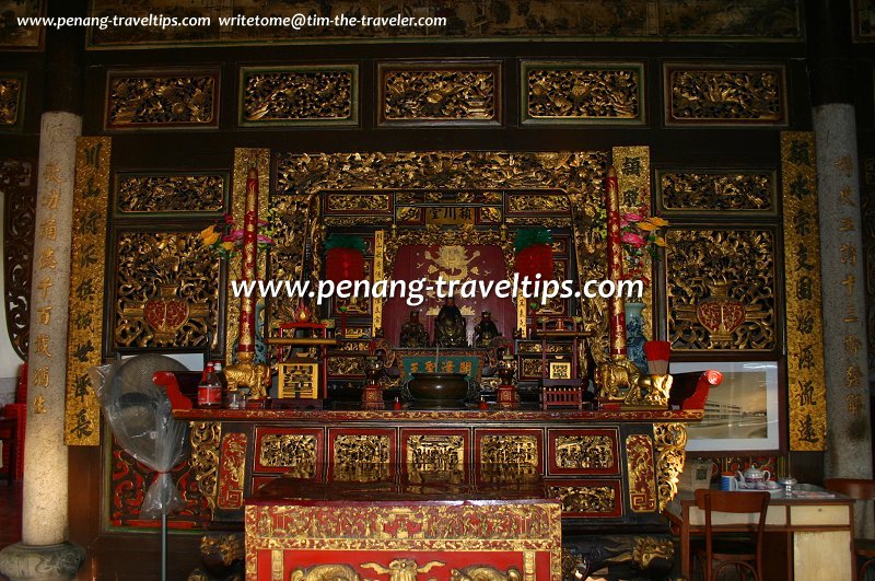 Main prayer hall, Tan Kongsi