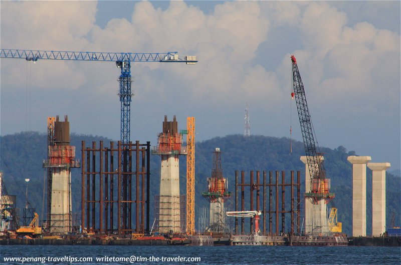 Main span materializing