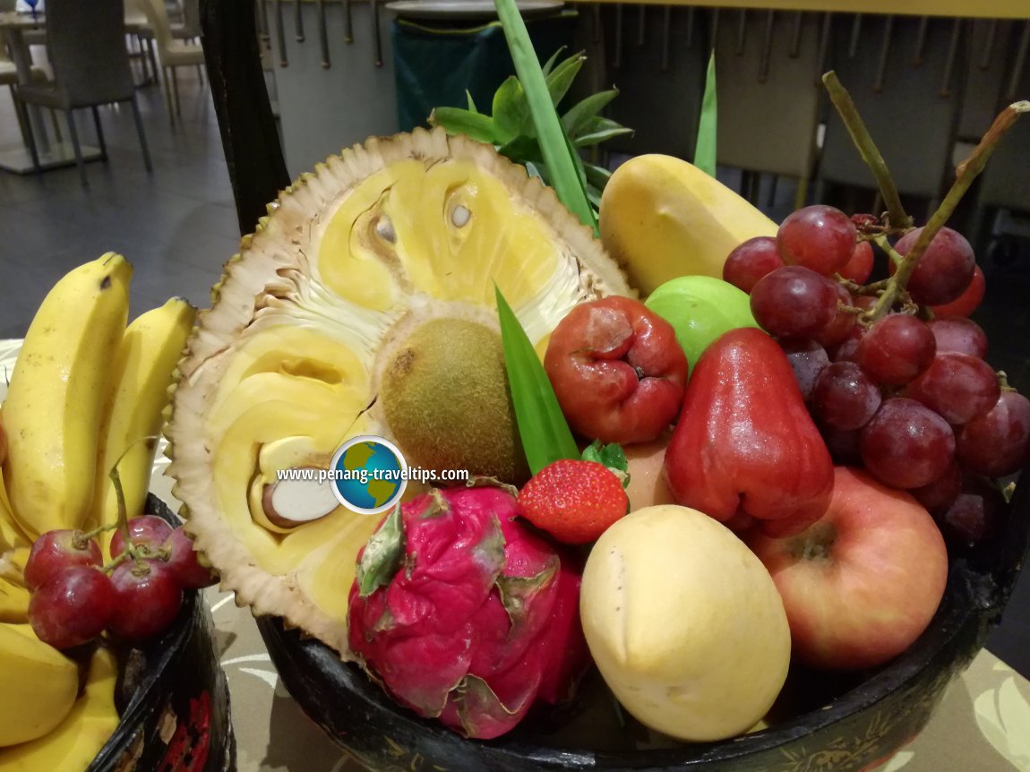 Fruit basket at Main Street Cafe, Cititel Penang