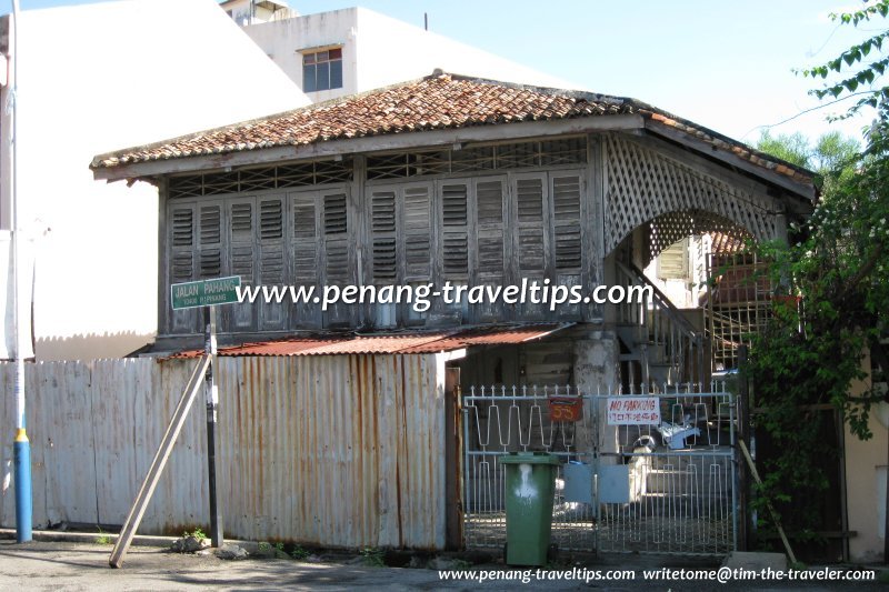 Malay-style village house on Pahang Road