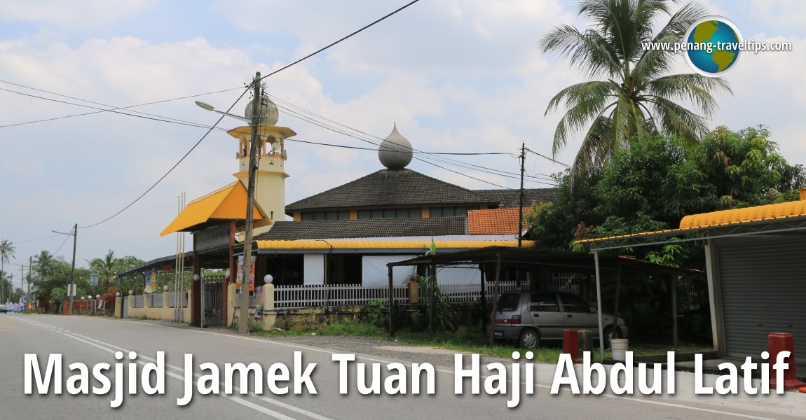 Masjid Tuan Haji Abdul Latif, Permatang Pasir