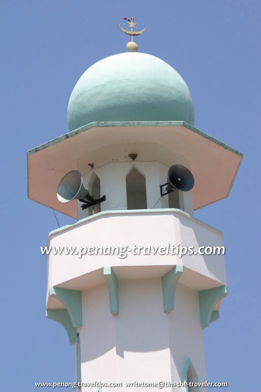 Minaret, Minaret, Masjid Mukim Kongsi
