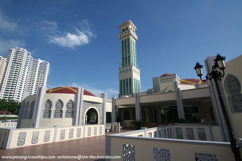 Minaret of the Tanjung Bungah Floating Mosque