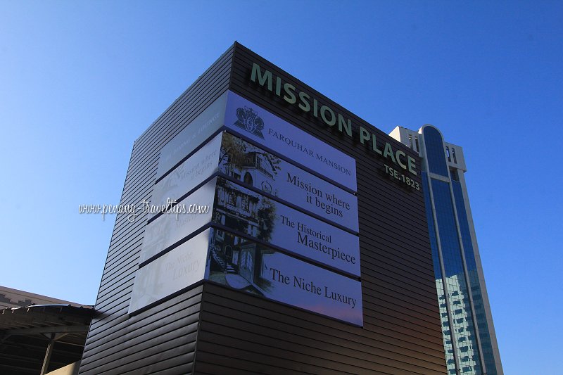 Mission Place signboard