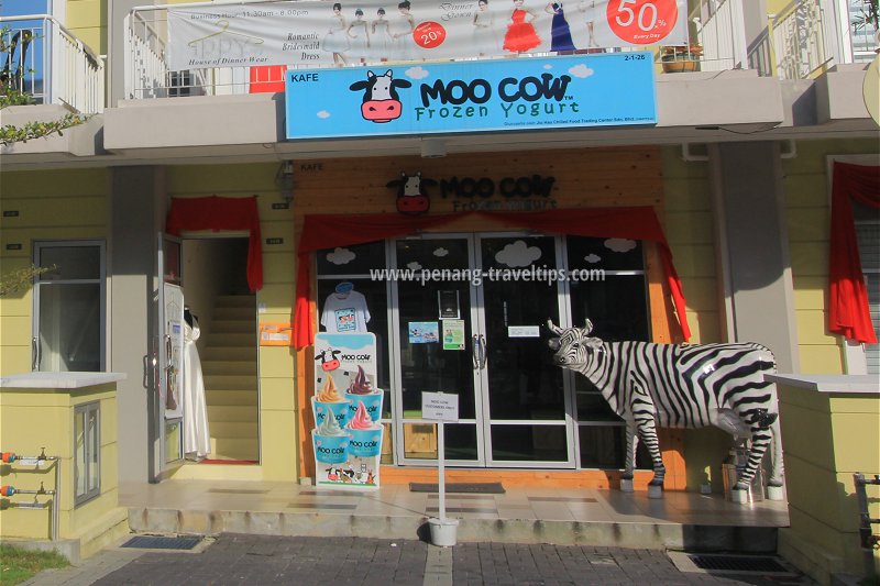 Moo cow frozen yogurt