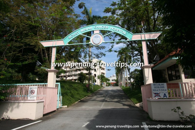 Mount Miriam Cancer Hospital entrance