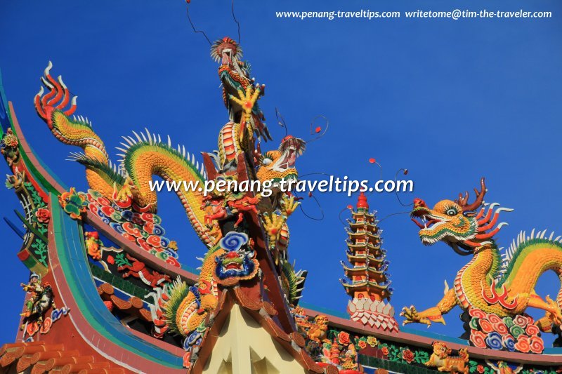 Multi-tier pagoda, Noordin Street Tow Moo Keong Temple