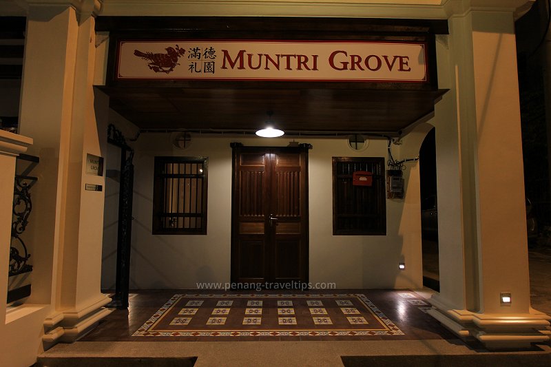 Muntri Grove, George Town, Penang
