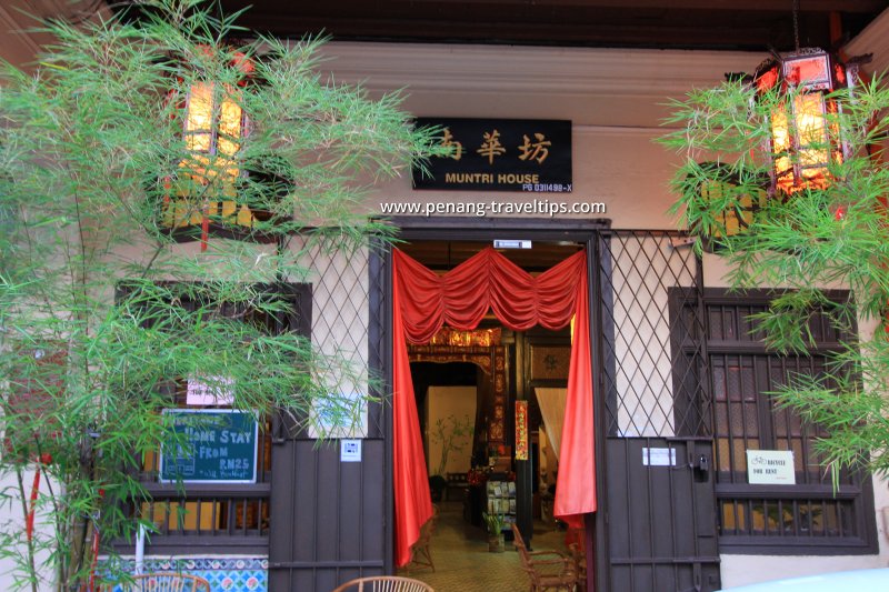 Muntri House, Muntri Street, Penang