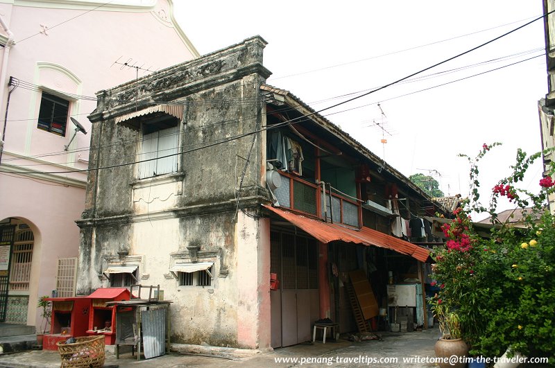 Muntri Mews before restoration