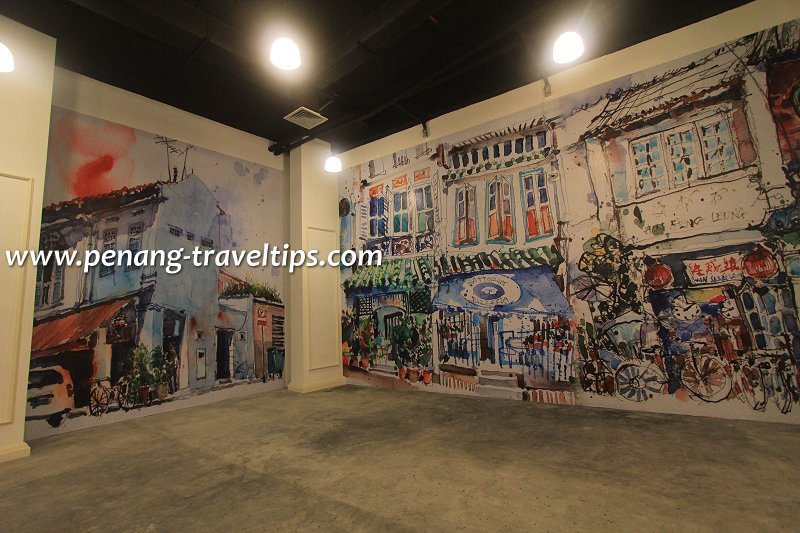 Murals at Penang On 6, Gurney Paragon