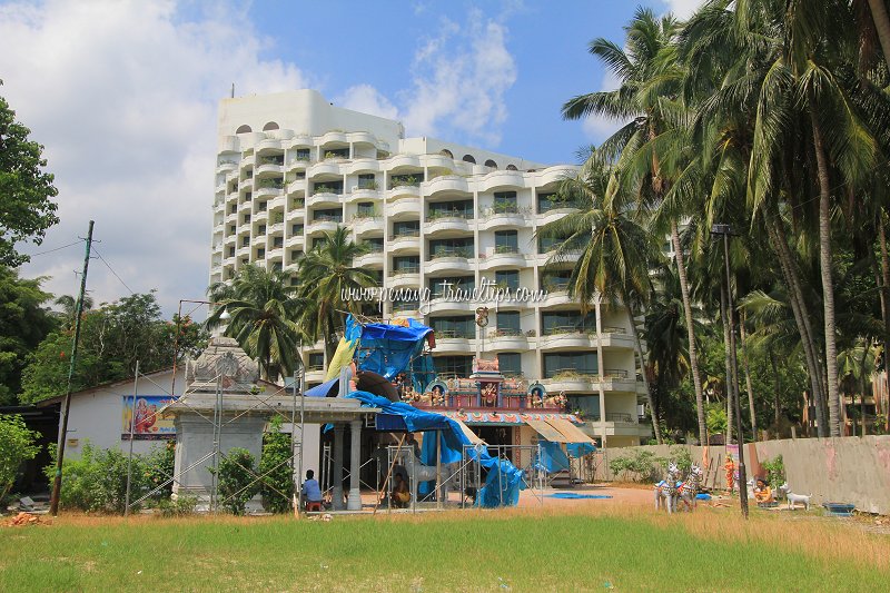 The now closed Mutiara Beach Resort