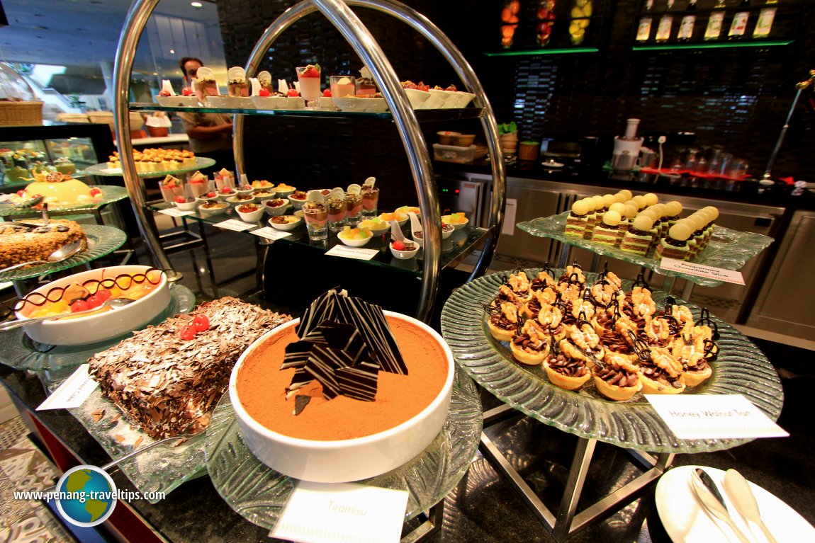 Desserts at Nada Lama, Hotel Equatorial Penang