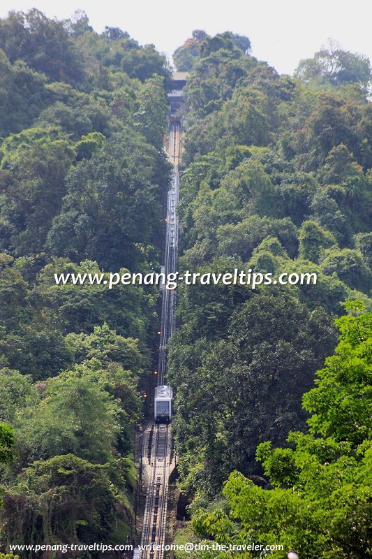 Penang hill tram
