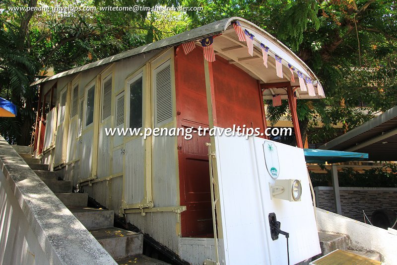 Old Penang Hill Coach at the Penang State Museum