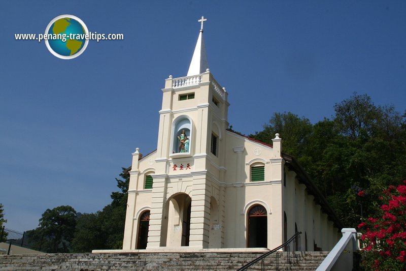 The old St Anne Church, within the St Anne Sanctuary