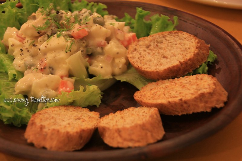 Olivier salad, Clockwise Place Cafe
