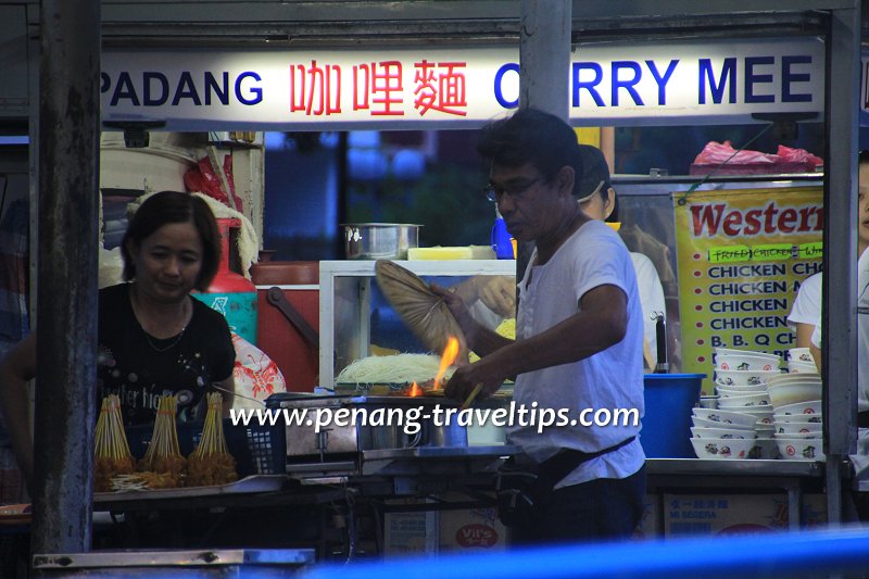 Padang Brown Johore Road satay