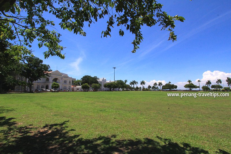 Padang Kota Lama on a clear day